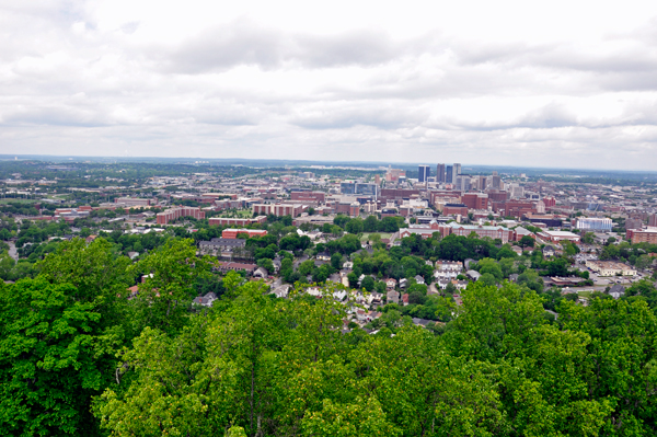 view of Birmingham, Alabama